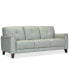 Фото #9 товара Ashlinn 84" Pastel Leather Sofa, Created for Macy's
