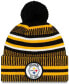 Фото #3 товара New Era ONF19 Sport Knit Hat Pittsburgh Steelers Black / Yellow