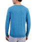 Фото #2 товара Men's Solid V-Neck Cotton Sweater, Created for Macy's