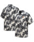 ფოტო #1 პროდუქტის Men's Black Washington Commanders Sport Harbor Island Hibiscus Camp Button-Up Shirt