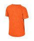 Women's Orange Distressed Syracuse Orange Finalists Tie-Front T-shirt