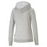 Фото #2 товара Puma Essentials FullZip Hoodie Womens Grey Casual Outerwear 58681304