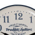 Фото #6 товара Настенное часы Чёрный Кремовый Железо 62 x 62 x 6,5 cm
