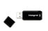 Фото #1 товара Integral 64GB USB2.0 DRIVE BLACK - 64 GB - USB Type-A - 2.0 - 12 MB/s - Cap - Black
