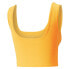 Фото #2 товара Puma Summer Squeeze Crew Neck Cropped Top Womens Orange Athletic Casual 53783938