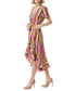 ფოტო #3 პროდუქტის Women's Varsha Short-Sleeve Wrap Dress