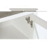Фото #3 товара Тумба с ящиками DKD Home Decor Белый Серый Стеклянный Тополь Cottage 80 x 40 x 85 cm