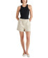 ფოტო #4 პროდუქტის Women's Imelda Faux-Leather Shorts