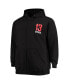 Фото #3 товара Men's Paul George Black LA Clippers Big and Tall Player Name and Number Full-Zip Hoodie Jacket