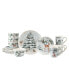 Фото #1 товара Winter's Frost 16 Pc. Dinnerware Set, Service for 4