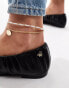 4th & Reckless Bailey Rouched Ballet Flat in Black