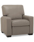 Фото #6 товара Ennia 36" Leather Pushback Recliner, Created for Macy's
