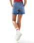 Tommy Jeans denim mom shorts in mid wash