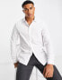 ASOS DESIGN regular fit shirt in white