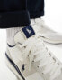 Polo Ralph Lauren Train '89 trainer with logo in white and navy