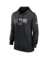 ფოტო #3 პროდუქტის Women's Black Detroit Lions 2022 NFL Crucial Catch Therma Performance Pullover Hoodie