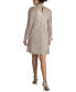 Фото #2 товара Платье Julia Jordan с блестками и высоким воротником