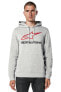 Фото #2 товара Hoodie Alpinestars Always 2.0 Grau Heather-Rot-Schwarz