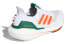 Фото #5 товара Кроссовки беговые Adidas Ultraboost 21 "Miami" Бело-зелено-оранжевые