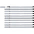 Felt-tip pens Stabilo Pen 68 Light grey (10 Pieces)