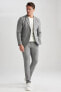 Фото #3 товара Slim Fit Astarlı Blazer Ceket Z8053az23sp