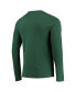 Фото #4 товара Men's Green Green Bay Packers Combine Authentic Static Abbreviation Long Sleeve T-shirt