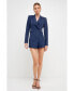 ფოტო #1 პროდუქტის Women's Suit Blazer Romper