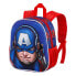 Фото #5 товара KARACTERMANIA Mask Captain America First Backpack