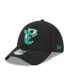 ფოტო #2 პროდუქტის Men's Black Philadelphia Eagles City Originals 39THIRTY Flex Hat