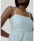 ფოტო #3 პროდუქტის Women's Ruched Strappy Dress