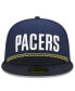 Фото #3 товара Men's Navy Indiana Pacers 2022/23 City Edition Official 59FIFTY Fitted Hat