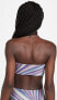 Frankies Bikinis 286045 Women's Metallic Bikini Top, Shimmy, Size X-Small
