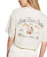 Фото #4 товара Women's Flower Market Embellished Cropped T-Shirt