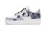 Кроссовки Nike Air Force 1 Low Custom Vinci Maple Leaf Black Grey