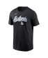 Фото #2 товара Men's Black Los Angeles Dodgers Local Hometown T-Shirt