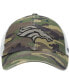 ფოტო #3 პროდუქტის Men's Camo Denver Broncos Branson MVP Trucker Snapback Hat