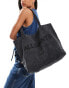 Фото #1 товара AllSaints Underground tote bag in deep navy