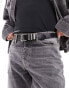 Фото #2 товара AllSaints 30mm leather belt in black
