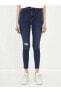 Фото #8 товара LCW Jeans Yüksek Bel Süper Skinny Fit Cep Detaylı Kadın Jean Pantolon