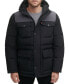 Фото #1 товара Levi’s® Men's Quilted Four Pocket Parka Hoody Jacket