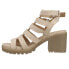 Фото #3 товара Dirty Laundry Fun Stuff Gladiator Womens Beige Casual Sandals GFLO04BMS-402