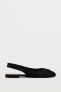 SATIN BALLET FLATS WITH BOW DETAIL