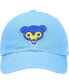 Фото #3 товара Men's Light Blue Chicago Cubs Logo Cooperstown Collection Clean Up Adjustable Hat