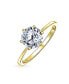 Фото #1 товара Кольцо Bling Jewelry Timeless 1.5CT Brilliant Solitaire
