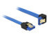 Delock 85090 - SATA III - SATA 7-pin - SATA 7-pin - Black - Blue - Straight - down