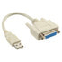 Фото #2 товара InLine USB Adapter Cable USB Type A male / DB15 female