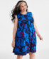 Фото #3 товара Plus Size Printed Sleeveless Flip Flop Dress, Created for Macy's