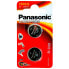 Фото #1 товара PANASONIC 1x2 CR 2032 Lithium Power Batteries