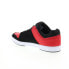 Фото #11 товара DC Cure ADYS400073-XKRK Mens Red Leather Skate Inspired Sneakers Shoes