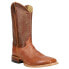 Фото #2 товара Justin Boots Breck Smooth Ostrich Square Toe Cowboy Mens Brown Casual Boots JE8